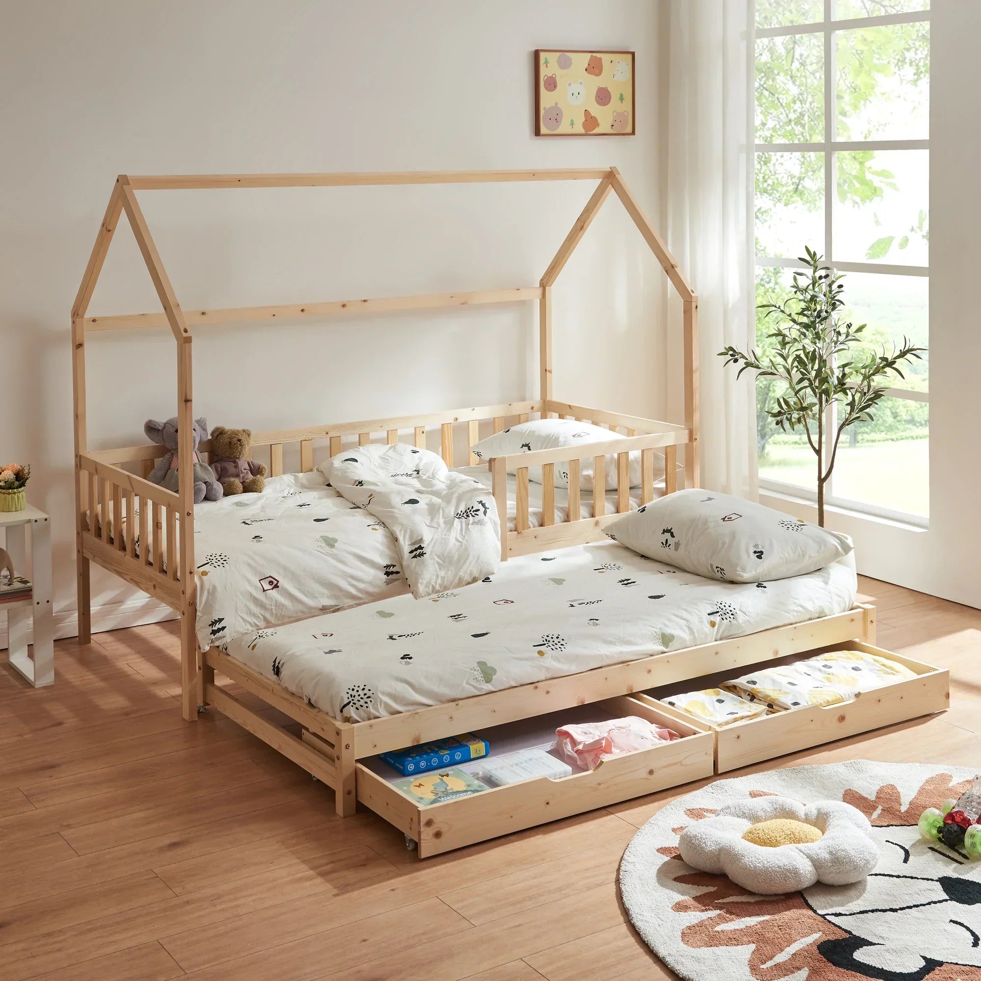 Kinderbetten für kleine Räume