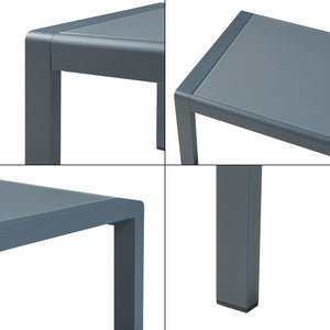 Avise 5-częściowy aluminiowy zestaw mebli ogrodowych [casa.pro]