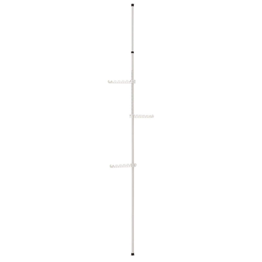 Wieszak na ubrania Havneby teleskopowy z drążkiem na ubrania en.casa - premiumXL