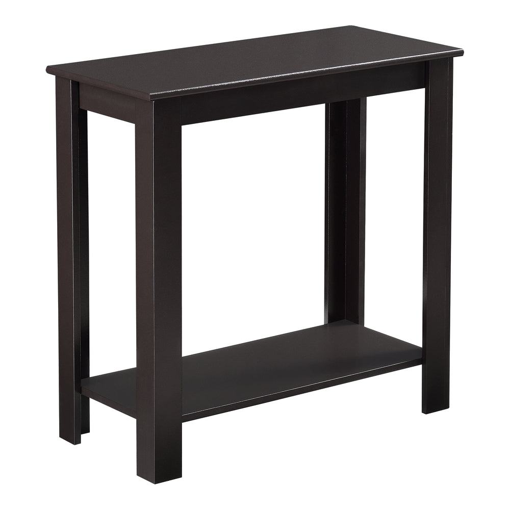 Stolik pomocniczy Chur 60 x 30 x 61,3 cm brązowy en.casa - premiumXL