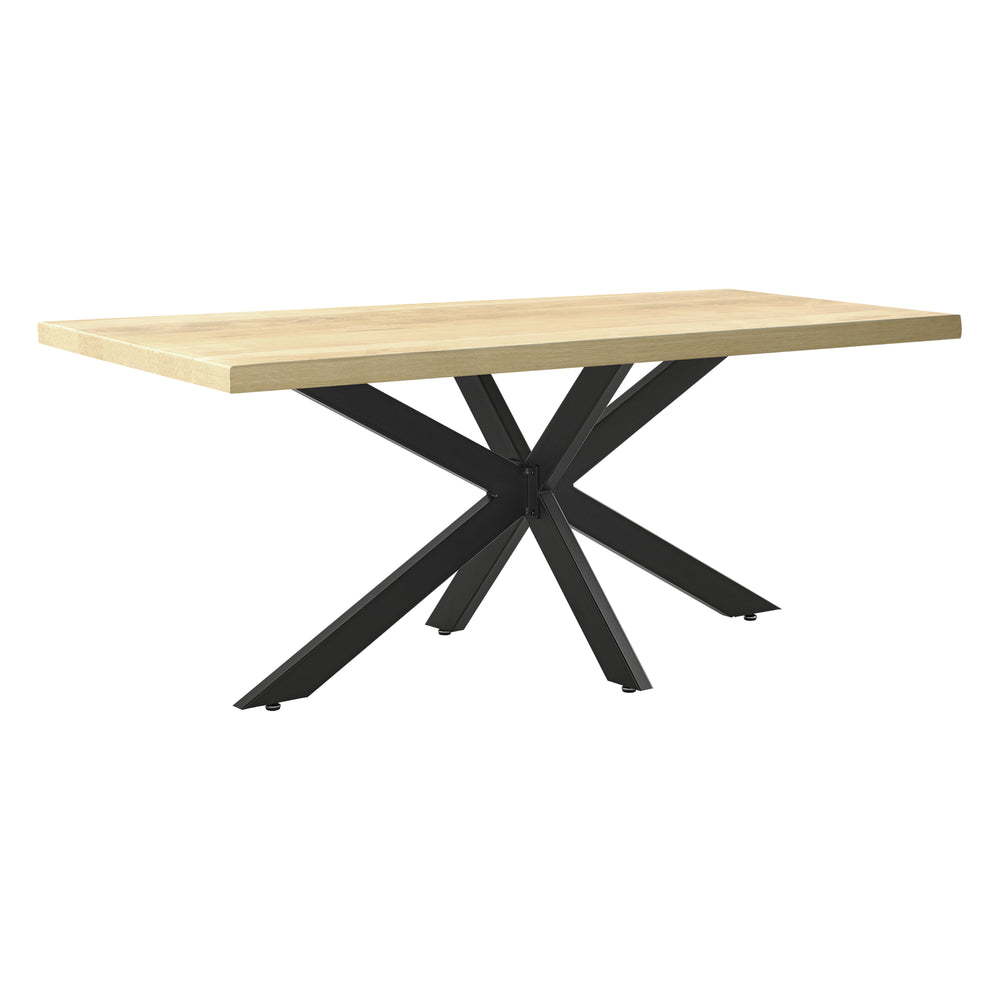 Stelaż stołu Oberau 150x78x71 cm czarny [en.casa] - premiumXL