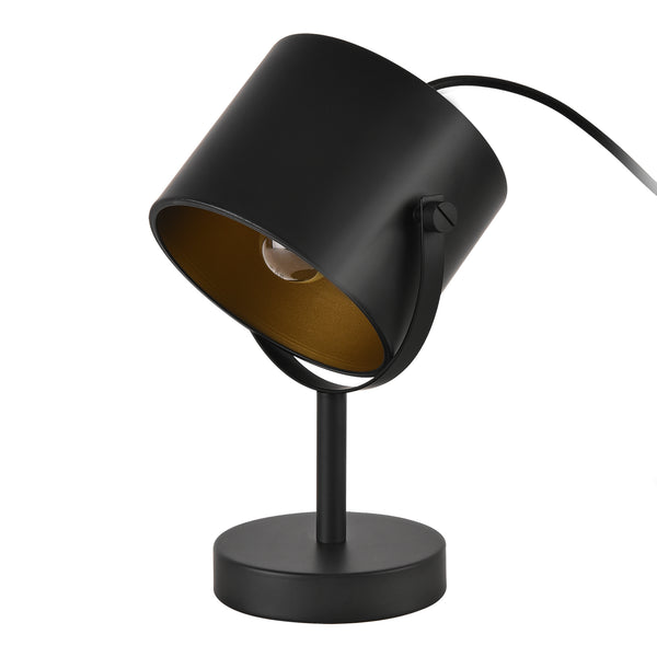 Lampa stołowa Farstorp 1 x E27 czarna [lux.pro]