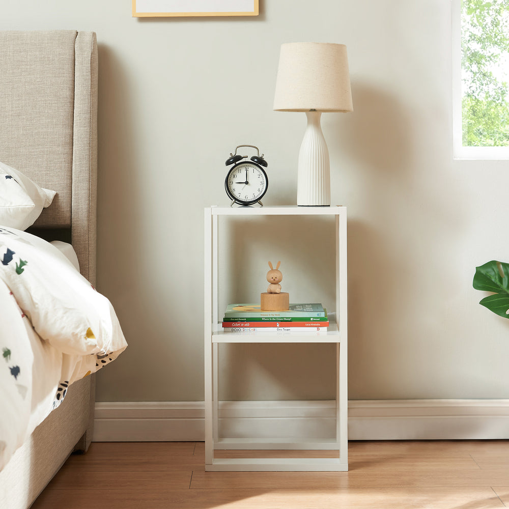 Stolik pomocniczy Thyholm 55x30x30 cm biały [en.casa] - premiumXL