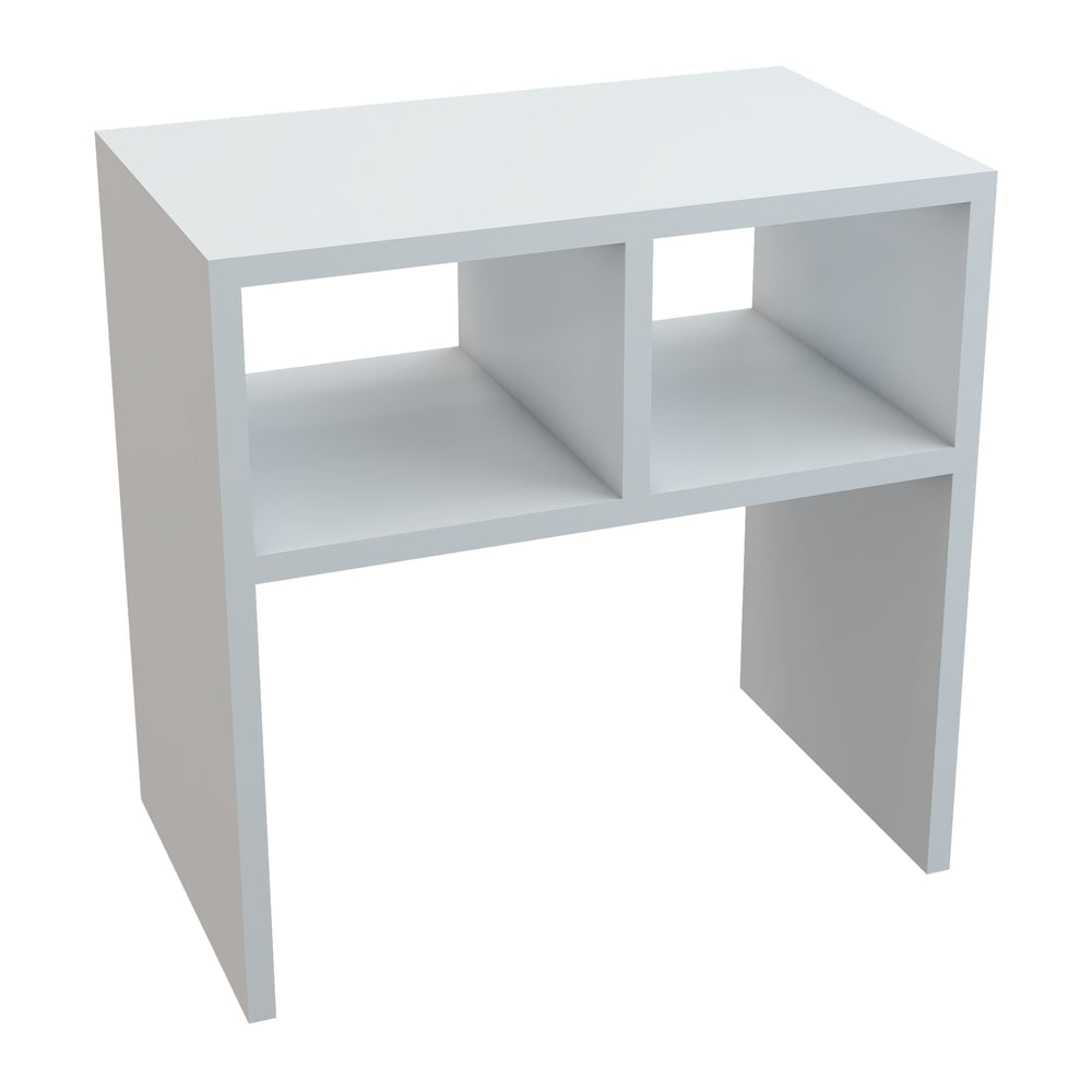 Stolik pomocniczy Ravnsborg 50x50x30 cm biały [en.casa] - premiumXL