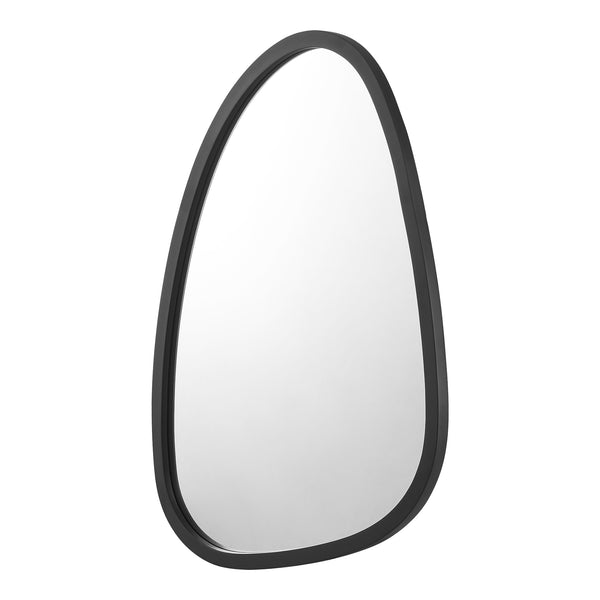 Lustro ścienne Grottole czarny mat 62x50cm [en.casa]