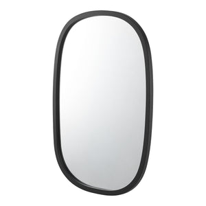 Lustro ścienne Copertino 70x50 cm czarny mat [en.casa]