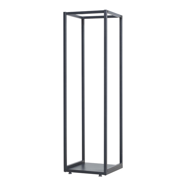 Stojak na drewno opałowe Tornved stal 35x35x120 cm czarny [en.casa]