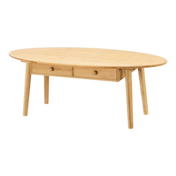 Stolik kawowy Harboøre bamboo nature [en.casa]