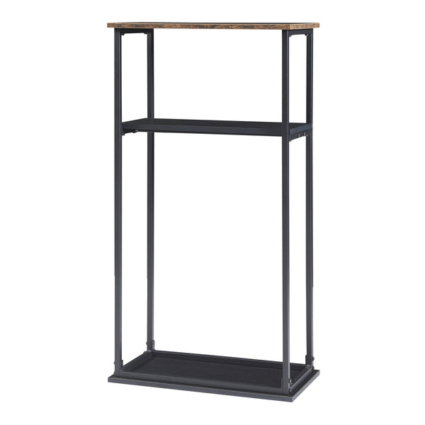 Stojak na drewno opałowe Turku z półkami 60x30x112cm [en.casa]