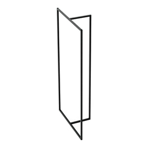 Wieszak na płaszcze Hurdal 160x80x32cm czarny [en.casa]