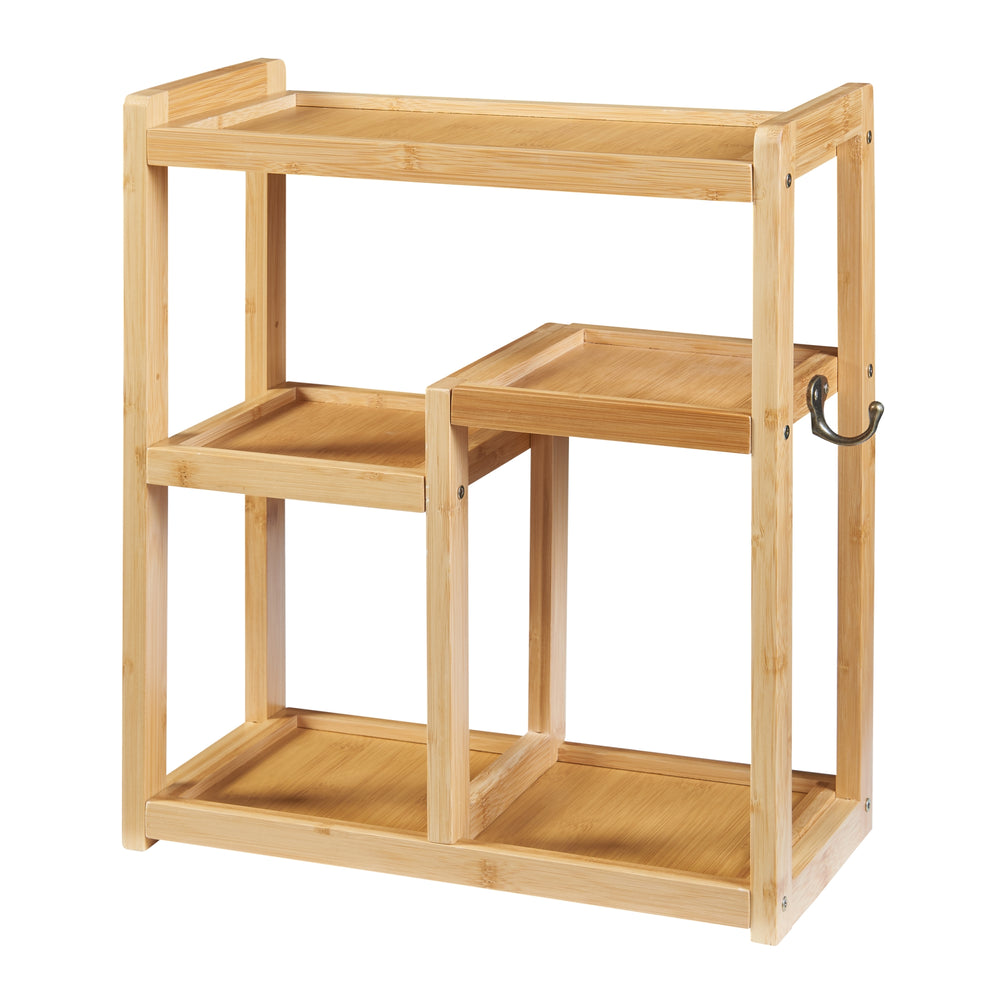 Regał łazienkowy Höör 42x37x17 cm bambus [en.casa] - premiumXL