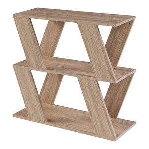Stolik boczny Nome 60x22x57cm dąb [en.casa]