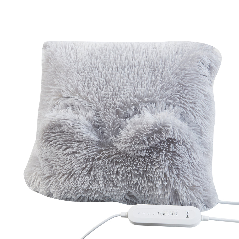 Elektryczna podkładka grzewcza Capurso 100W 40x40cm Szara [en.casa]