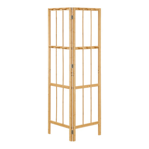 Narożna garderoba Hyllestad 165,5x92x8cm bambus [en.casa]