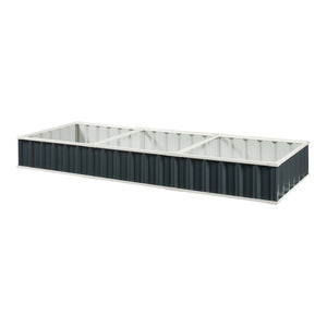 Łóżko podwyższone Albrandswaard 258x90x30 cm antracyt [en.casa]