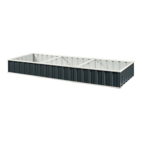 Łóżko podwyższone Albrandswaard 258x90x30 cm antracyt [en.casa]