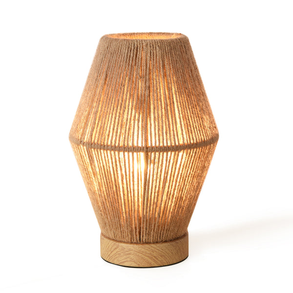 Lampa stołowa Arundel 1xE27 wood look/nature [lux.pro]