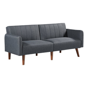 Sofa Malå z funkcją rozkładania 175x70x72 cm szara [en.casa]