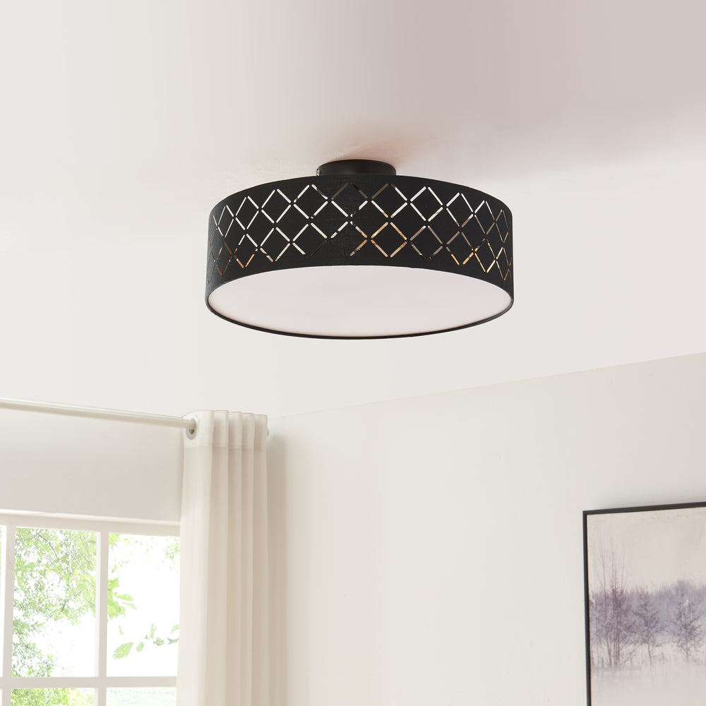 Lampa sufitowa Bay czarna/biała [lux.pro] - premiumXL