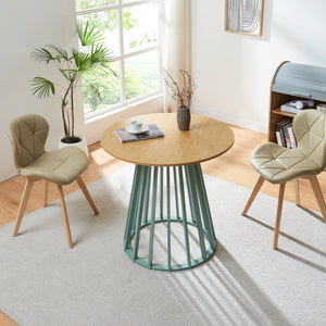 Stół jadalniany Lensuu 76x Ø80 cm [en.casa]