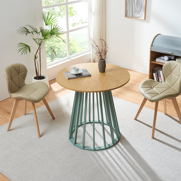 Stół jadalniany Lensuu 76x Ø80 cm [en.casa]