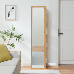Półka pod lustro As 170x40x35 cm bambus [en.casa]