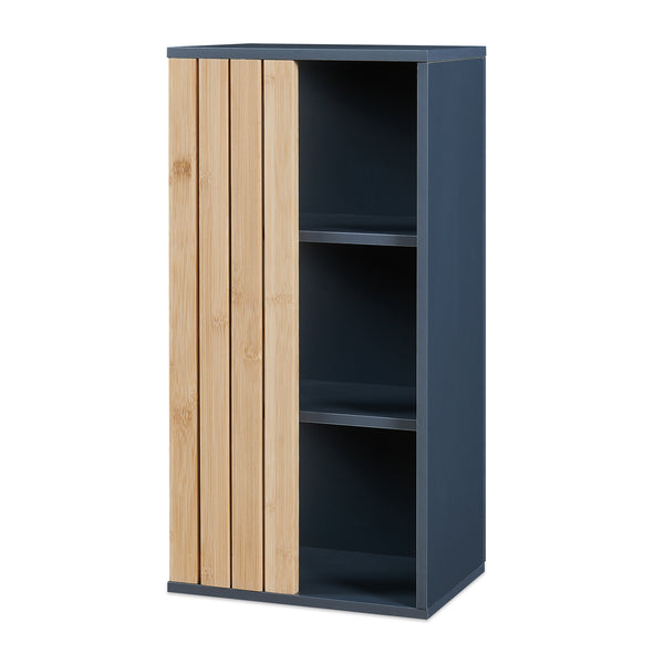 Szafka wisząca Svanes 60x30x20 cm Ciemnoszary/Naturalny [en.casa]