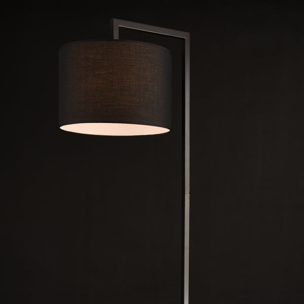 Lampa podłogowa Düsseldorf 161 cm E27 Max. 60W Czarny lux.pro
