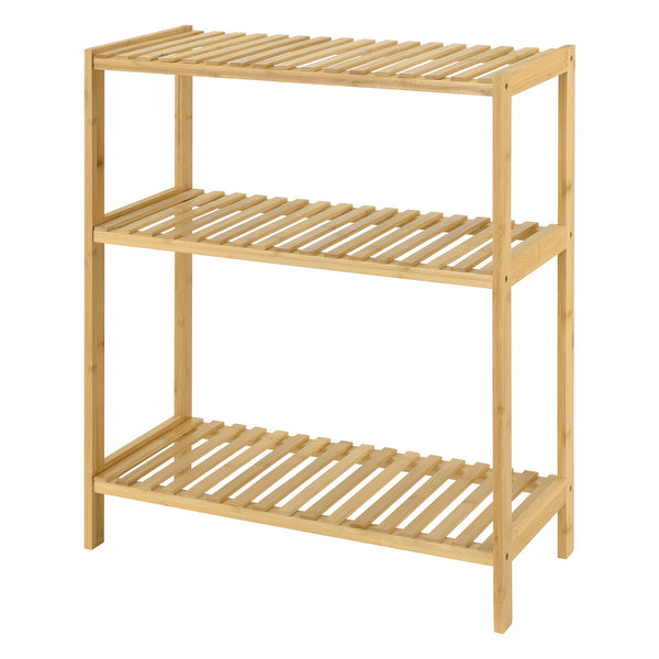 Bambusowa półka stojąca Nyköping 58 x 26 x 66 cm [en.casa]