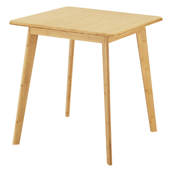 Närpes stół jadalny dla 2 osób bambus 75x70x70 cm [en.casa]
