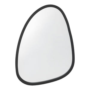 Lustro ścienne Grottole czarny mat 62x50cm [en.casa]