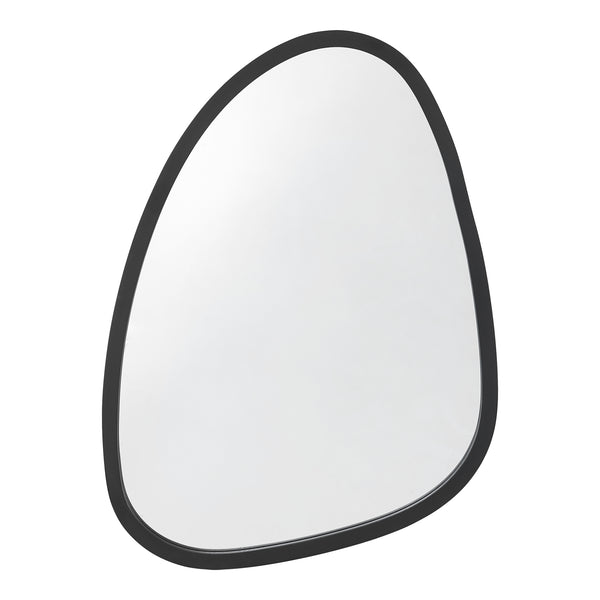 Lustro ścienne Grottole czarny mat 62x50cm [en.casa]