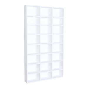 Askvoll regał 178x102x16cm biały [en.casa]