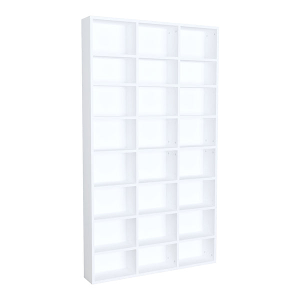 Askvoll regał 178x102x16cm biały [en.casa]