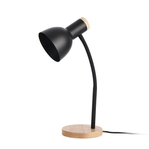 Lampa stołowa Woodley czarna [lux.pro]