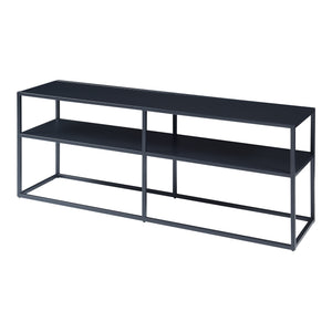 Stolik RTV Solund 120x30x46cm Czarny [en.casa]