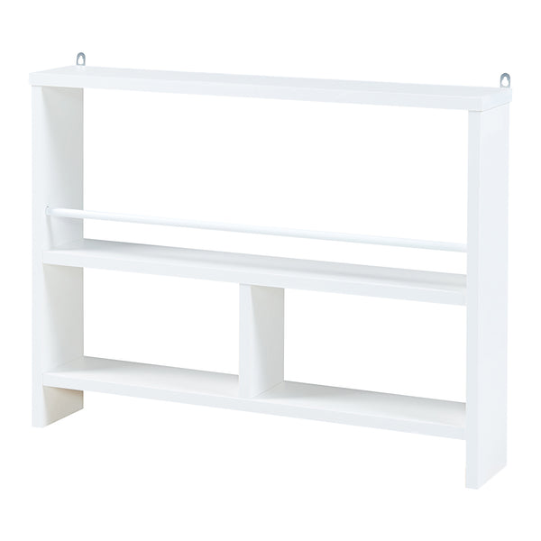 Półka ścienna Piteå 60x105x45cm biała [en.casa]