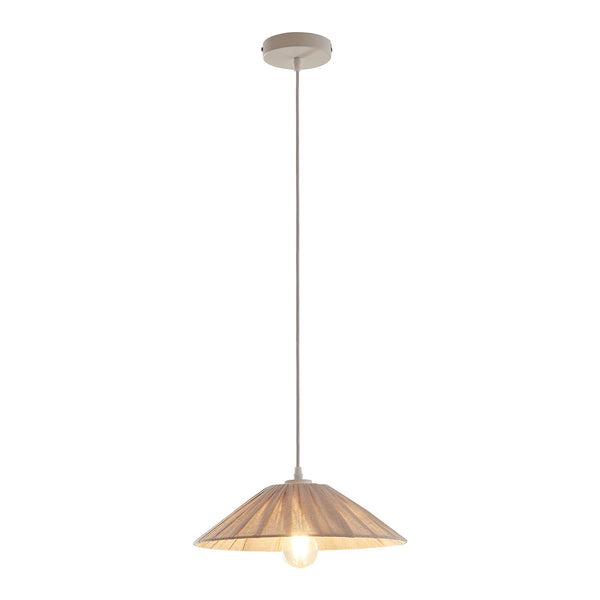 Lampa wisząca Bridge biały/beżowy [lux.pro]
