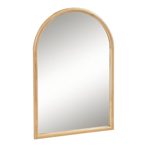 Lustro ścienne Podena 90x60 cm naturalne [en.casa]