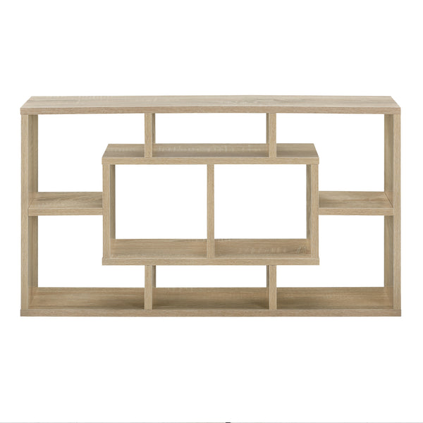 [en.casa]® Regał półka ścienna z przegródkami 85x47,5x16 cm
