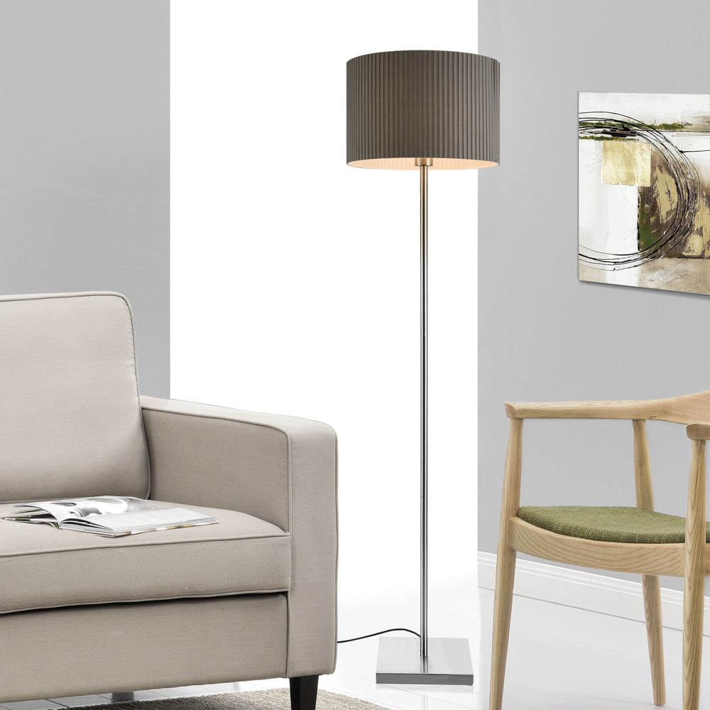 Lampa stojąca Coimbra 151 cm 1xE27 metal szary lux.pro - premiumXL