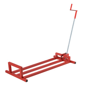 Podnośnik do traktorka Max 300 kg stalowy czerwony pro.tec