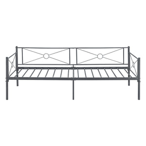 Łóżko metalowe Alvesta 90x200 cm z materacem z zimnej pianki w różnych kolorach Colours en.casa