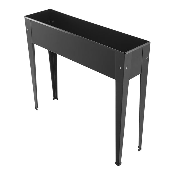 Łóżko podwyższone Lelystad 98x25x82cm stal antracyt [en.casa]