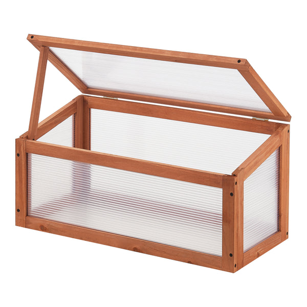 Zimna rama Laarbeek 60 x 30 cm drewno sosnowe [casa.pro]