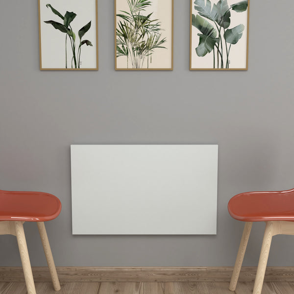 Klepp składany stolik ścienny 72x45cm biały [en.casa]