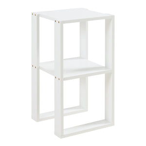 Stolik boczny Thyholm 55x30x30 cm biały [en.casa]