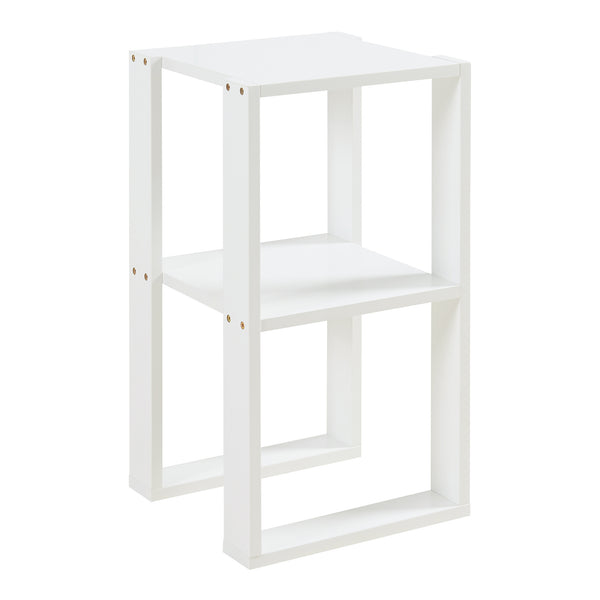 Stolik boczny Thyholm 55x30x30 cm biały [en.casa]