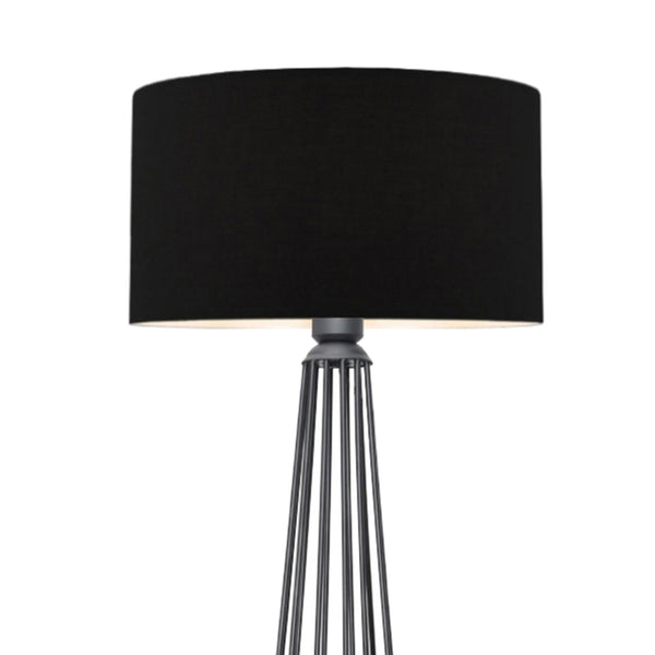 Lampa podłogowa Neath antracyt / czarny [lux.pro]