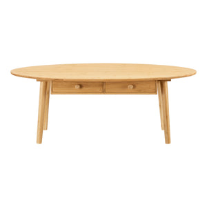 Stolik kawowy Harboøre bamboo nature [en.casa]